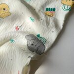 ست بلوز آستین بلند و شلوار نخی موسلین طرح هاپو و کاکتوس - Image 8