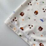 ست بلوز و شلوارک راحتی موسلین طرح تدی - Image 3