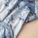 تاپ و شلوارک ساتن طرح استیج - Image 7